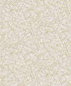 Bulan Champagne Abstract Lines Wallpaper Wallpaper A-Street Prints Double Roll Champagne 