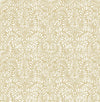 Elma Honey Fiddlehead Wallpaper Wallpaper A-Street Prints Double Roll Honey 