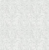 Elma Honey Fiddlehead Wallpaper Wallpaper A-Street Prints Double Roll Sterling 