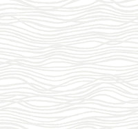 Galyn Rose Gold Pearlescent Wave Wallpaper Wallpaper A-Street Prints Double Roll White 
