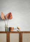 Galyn Rose Gold Pearlescent Wave Wallpaper Wallpaper A-Street Prints   