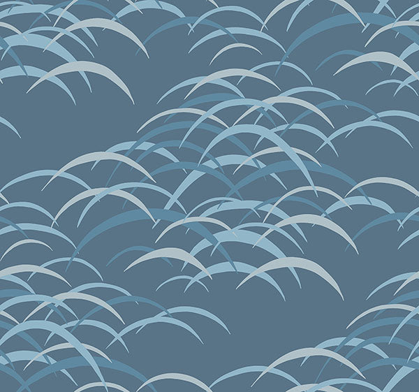Kasia Slate Abstract Wallpaper Wallpaper A-Street Prints Double Roll Dark Blue 