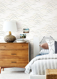Kasia Slate Abstract Wallpaper Wallpaper A-Street Prints   