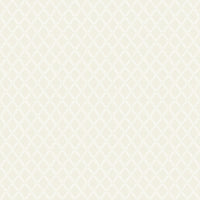Trevor White Leaf Trellis Wallpaper Wallpaper A-Street Prints Double Roll Khaki 