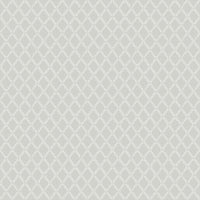 Trevor White Leaf Trellis Wallpaper Wallpaper A-Street Prints Double Roll Grey 