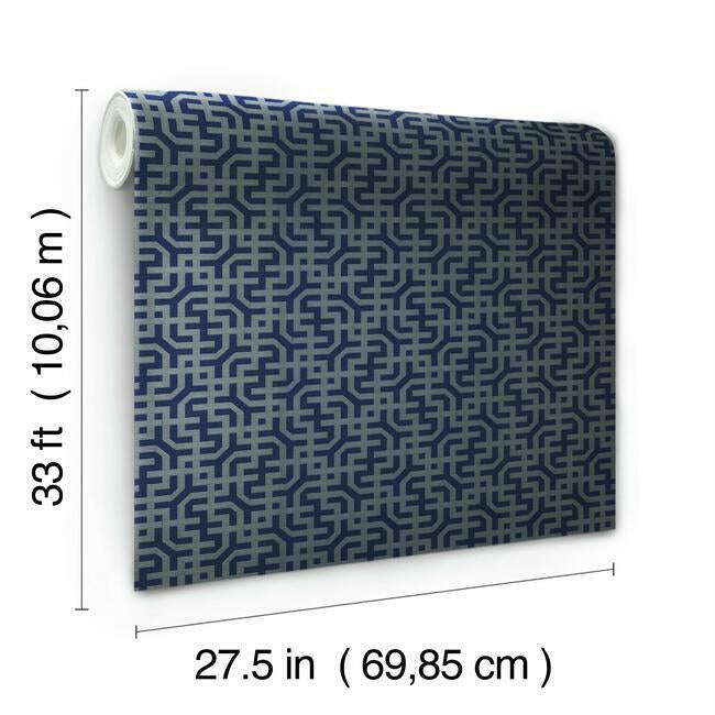 Dynastic Lattice Wallpaper Wallpaper Ronald Redding Designs   