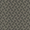 Dynastic Lattice Wallpaper Wallpaper Ronald Redding Designs Double Roll Black/Glint 