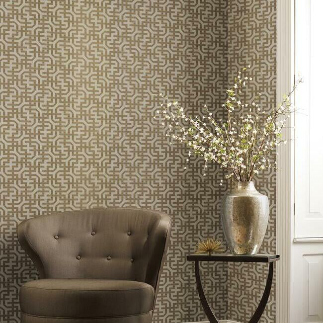 Dynastic Lattice Wallpaper Wallpaper Ronald Redding Designs   