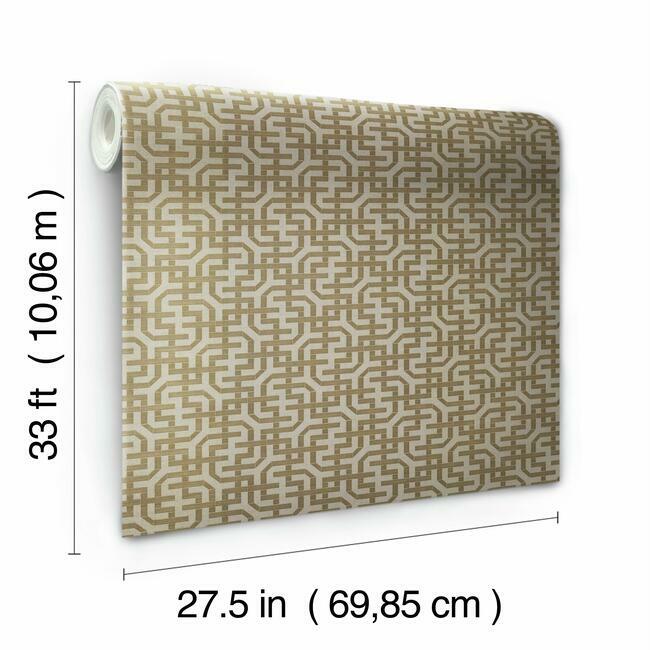 Dynastic Lattice Wallpaper Wallpaper Ronald Redding Designs   