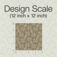 Dynastic Lattice Wallpaper Wallpaper Ronald Redding Designs   