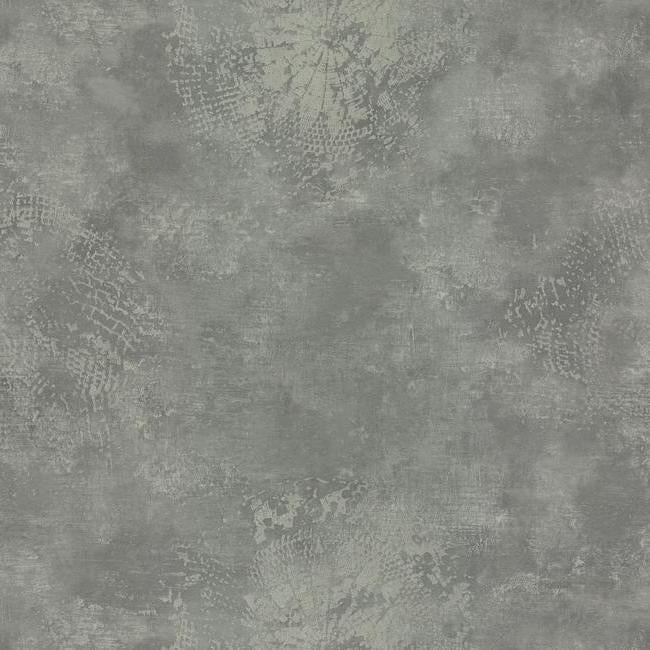 Relic Wallpaper Wallpaper York Double Roll Charcoal 