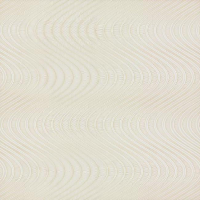 Ocean Swell Wallpaper Wallpaper York Double Roll Cream/White 