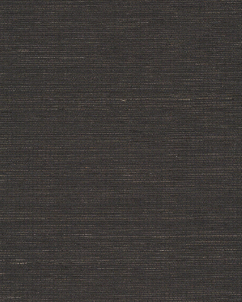 Maguey Black Sisal Wallpaper Wallpaper York Yard Black 