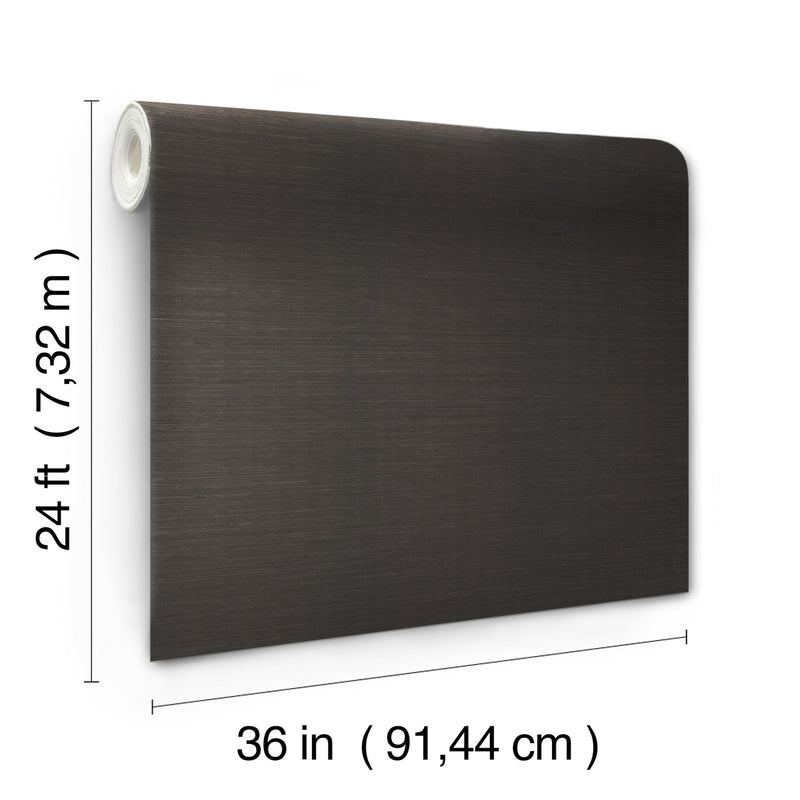 Maguey Black Sisal Wallpaper Wallpaper York   