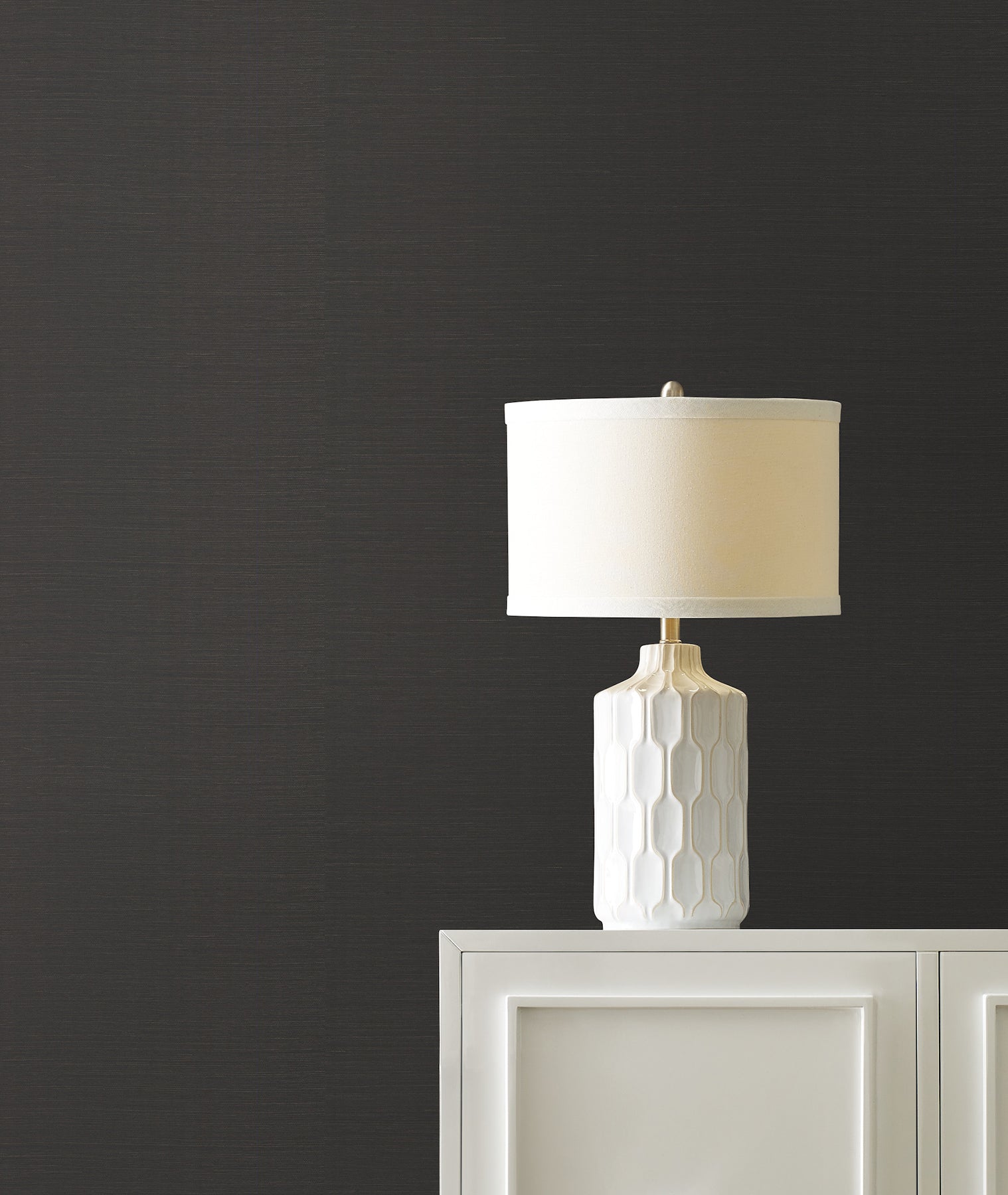 Maguey Black Sisal Wallpaper Wallpaper York   