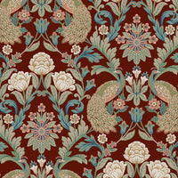 Plume Dynasty Wallpaper Wallpaper Ronald Redding Designs Double Roll Red 