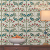 Tracery Blooms Wallpaper Wallpaper Ronald Redding Designs   