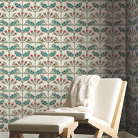 Tracery Blooms Wallpaper Wallpaper Ronald Redding Designs   