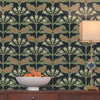 Tracery Blooms Wallpaper Wallpaper Ronald Redding Designs   