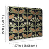 Tracery Blooms Wallpaper Wallpaper Ronald Redding Designs   