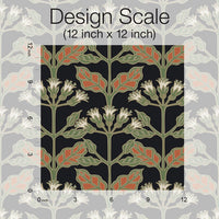 Tracery Blooms Wallpaper Wallpaper Ronald Redding Designs   