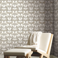 Tracery Blooms Wallpaper Wallpaper Ronald Redding Designs   