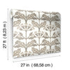 Tracery Blooms Wallpaper Wallpaper Ronald Redding Designs   
