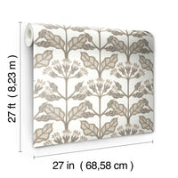 Tracery Blooms Wallpaper Wallpaper Ronald Redding Designs   