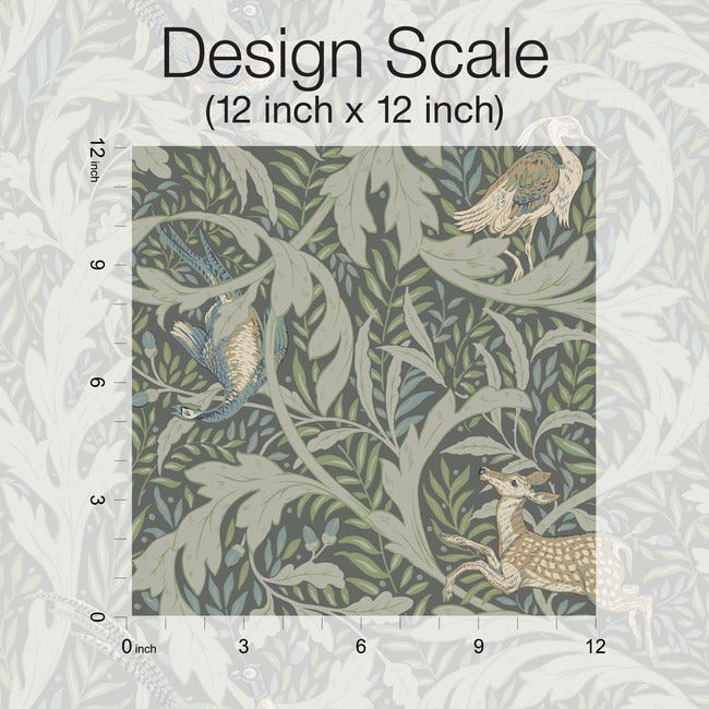 Woodland Tapestry Wallpaper Wallpaper Ronald Redding Designs   