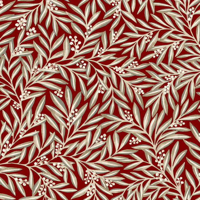 Rowan Wallpaper Wallpaper Ronald Redding Designs Double Roll Red 