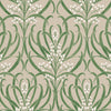 Calluna Wallpaper Wallpaper Ronald Redding Designs Double Roll Linen/White 