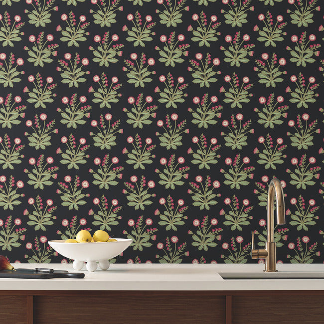 Meadow Flowers Wallpaper Wallpaper Ronald Redding Designs   