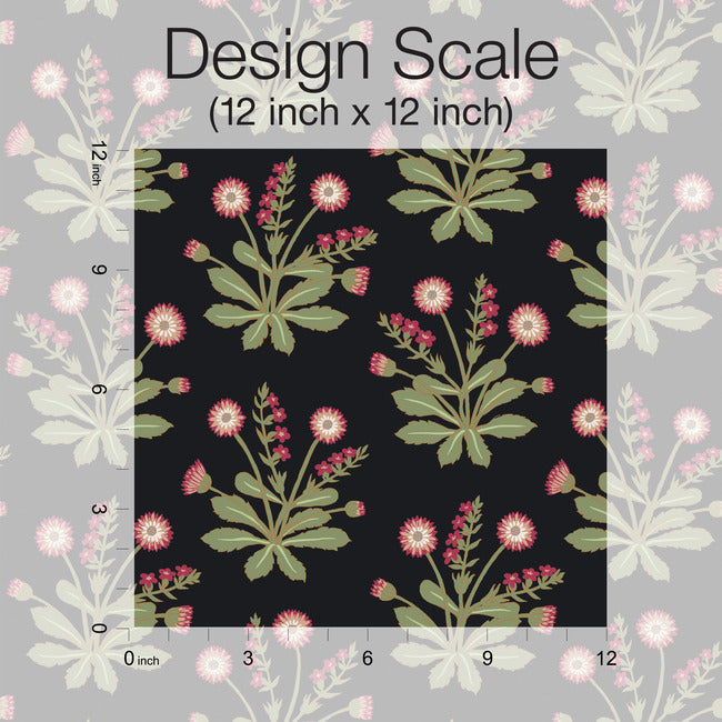 Meadow Flowers Wallpaper Wallpaper Ronald Redding Designs   