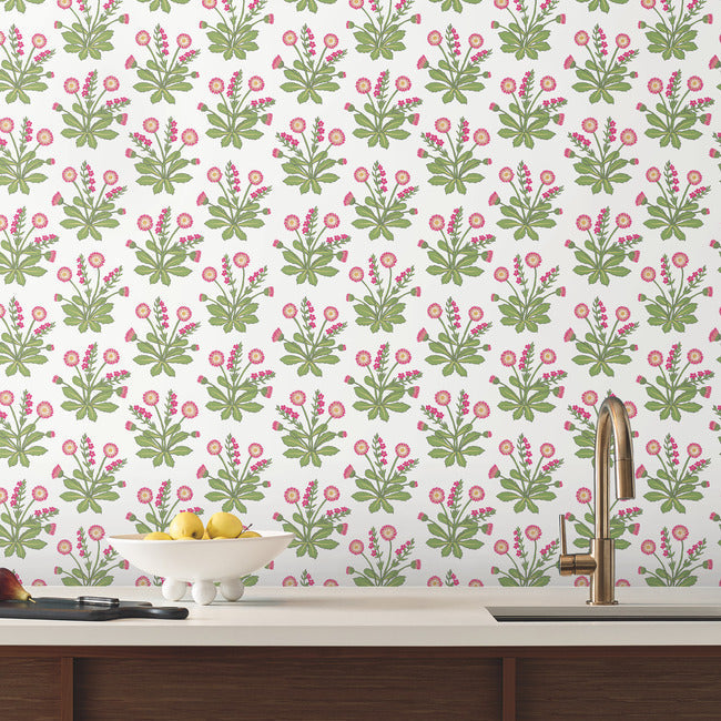 Meadow Flowers Wallpaper Wallpaper Ronald Redding Designs   