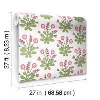 Meadow Flowers Wallpaper Wallpaper Ronald Redding Designs   