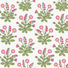Meadow Flowers Wallpaper Wallpaper Ronald Redding Designs Double Roll White/Rose 