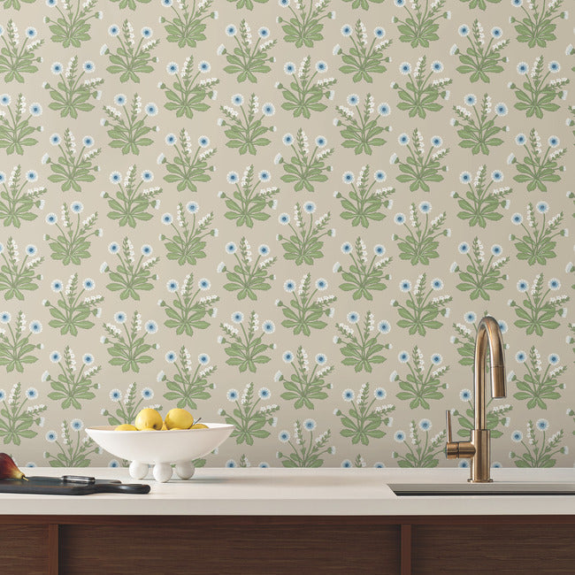 Meadow Flowers Wallpaper Wallpaper Ronald Redding Designs   