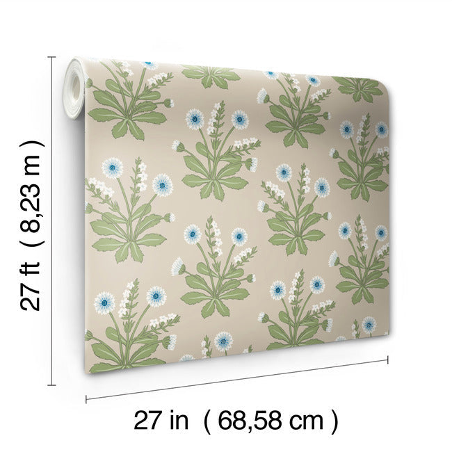 Meadow Flowers Wallpaper Wallpaper Ronald Redding Designs   