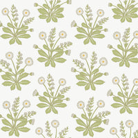 Meadow Flowers Wallpaper Wallpaper Ronald Redding Designs Double Roll White 