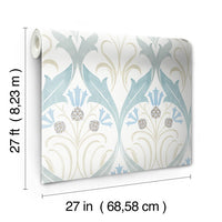 Pinecone Ribbon Wallpaper Wallpaper Ronald Redding Designs   