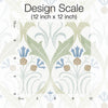 Pinecone Ribbon Wallpaper Wallpaper Ronald Redding Designs   