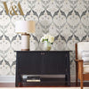 Pinecone Ribbon Wallpaper Wallpaper Ronald Redding Designs   