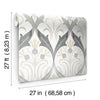 Pinecone Ribbon Wallpaper Wallpaper Ronald Redding Designs   
