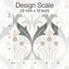 Pinecone Ribbon Wallpaper Wallpaper Ronald Redding Designs   