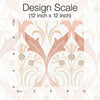 Pinecone Ribbon Wallpaper Wallpaper Ronald Redding Designs   