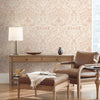 Lockwood Damask Wallpaper Wallpaper Ronald Redding Designs   