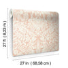 Lockwood Damask Wallpaper Wallpaper Ronald Redding Designs   