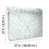 Lockwood Damask Wallpaper Wallpaper Ronald Redding Designs   