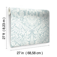Lockwood Damask Wallpaper Wallpaper Ronald Redding Designs   