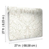 Lockwood Damask Wallpaper Wallpaper Ronald Redding Designs   